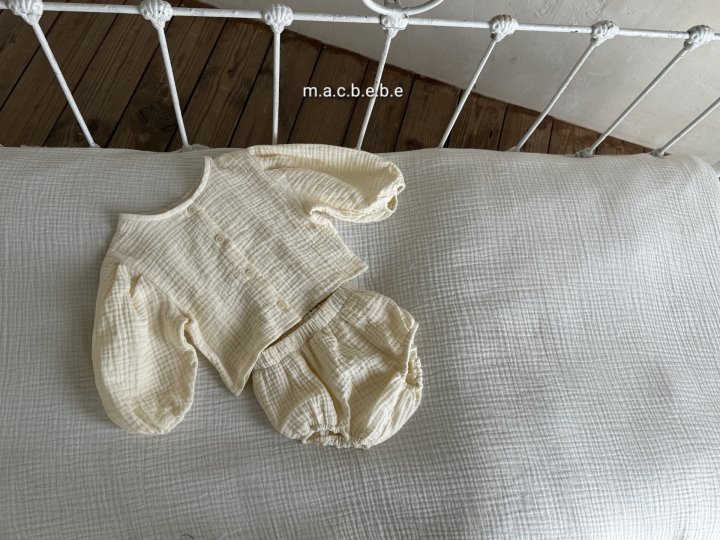 Mac - Korean Baby Fashion - #babyoninstagram - Crepe Chiffon Set - 2