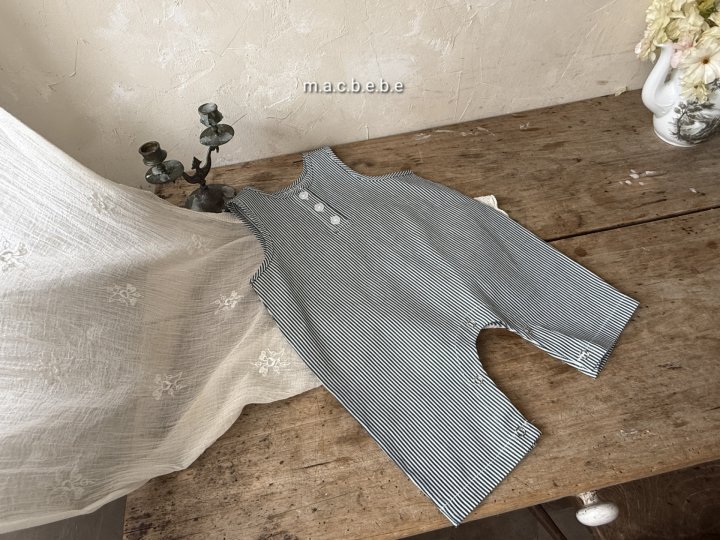 Mac - Korean Baby Fashion - #babyoninstagram - Marine Jumpsuit - 11