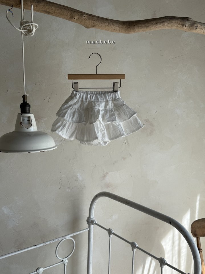 Mac - Korean Baby Fashion - #babyoninstagram - Tiered Bloomer Skirt - 8