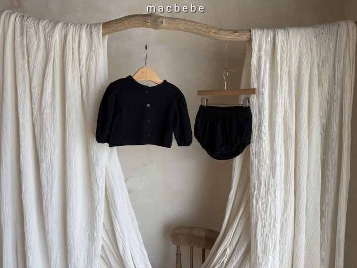 Mac - Korean Baby Fashion - #babyootd - Crepe Chiffon Set - 3