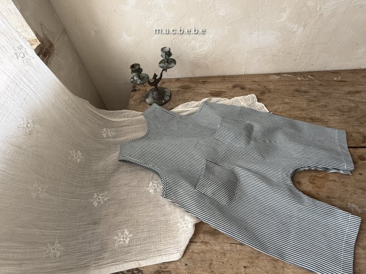 Mac - Korean Baby Fashion - #babyootd - Marine Jumpsuit - 12