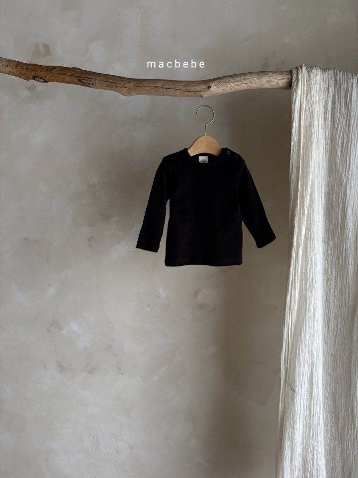 Mac - Korean Baby Fashion - #babywear - Button Bebe Tee - 11