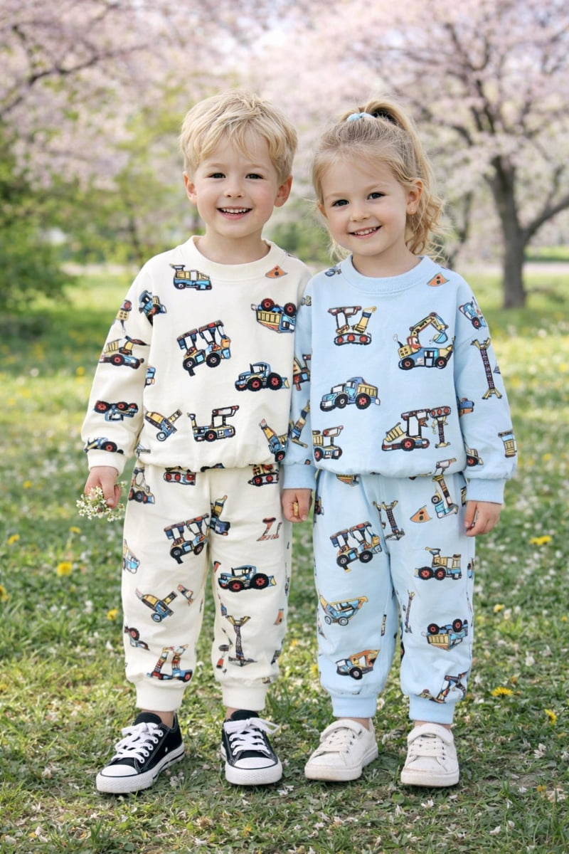 Made Blue - Korean Children Fashion - #Kfashion4kids - Heavy Equipment Set - 6