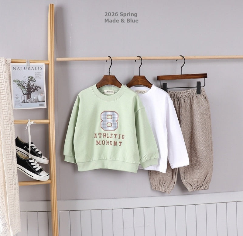 Made Blue - Korean Children Fashion - #childofig - 8 Embroidered Tee - 3