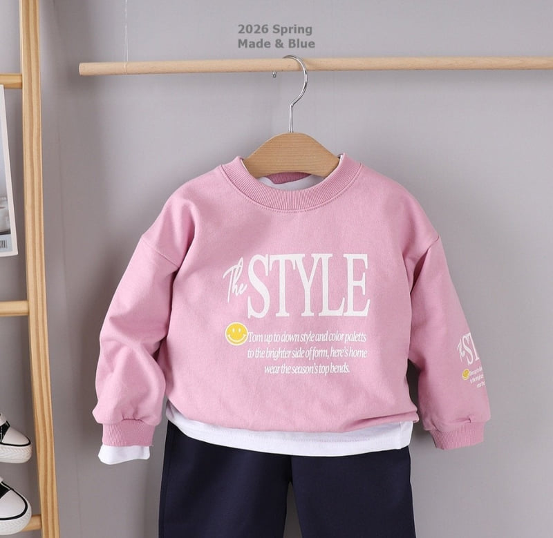 Made Blue - Korean Children Fashion - #childofig - Style Tee - 2