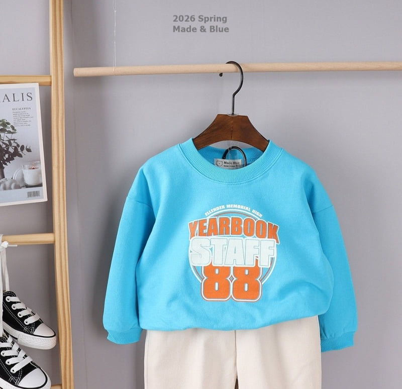 Made Blue - Korean Children Fashion - #childrensboutique - 88 Staff Tee - 6