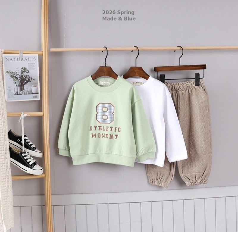Made Blue - Korean Children Fashion - #childofig - 8 Embroidered Tee - 4