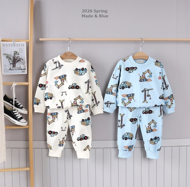 Made Blue - Korean Children Fashion - #discoveringself - Heavy Equipment Set