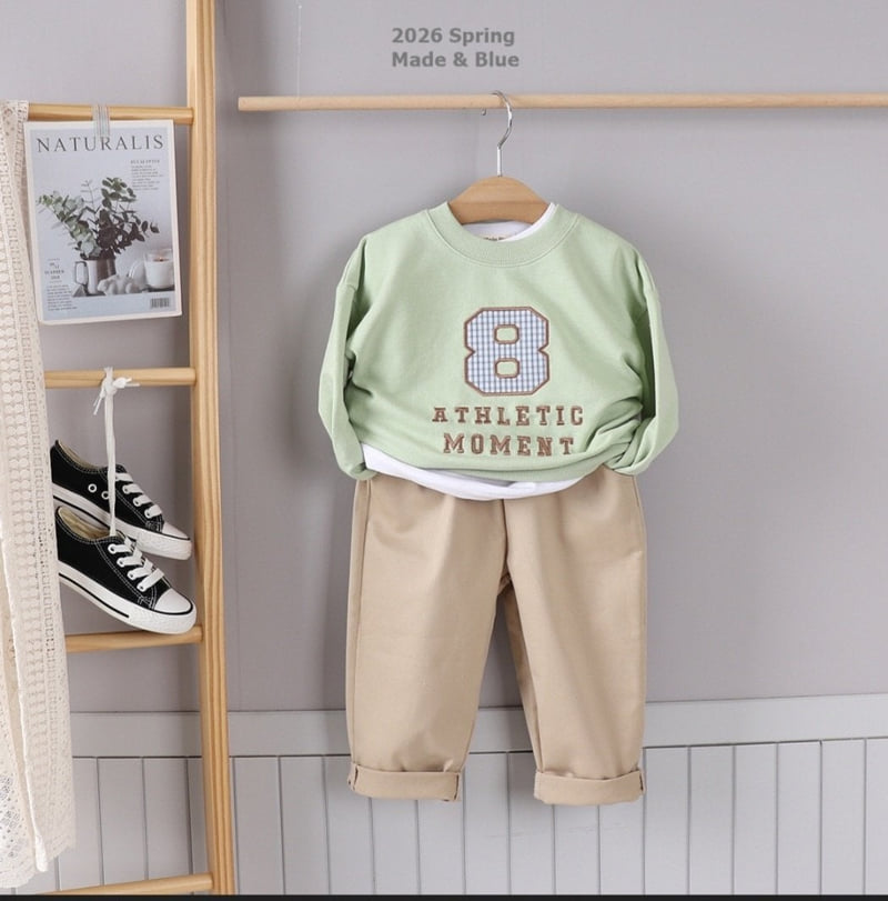Made Blue - Korean Children Fashion - #discoveringself - 8 Embroidered Tee - 6