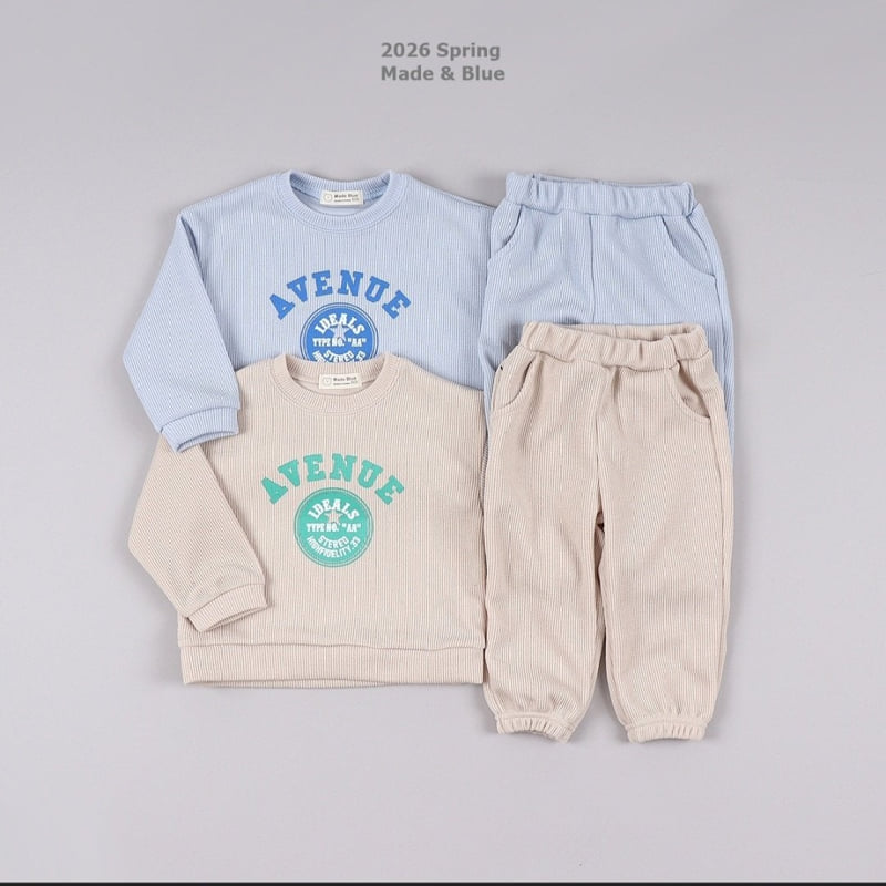 Made Blue - Korean Children Fashion - #fashionkids - Avenue Set - 3