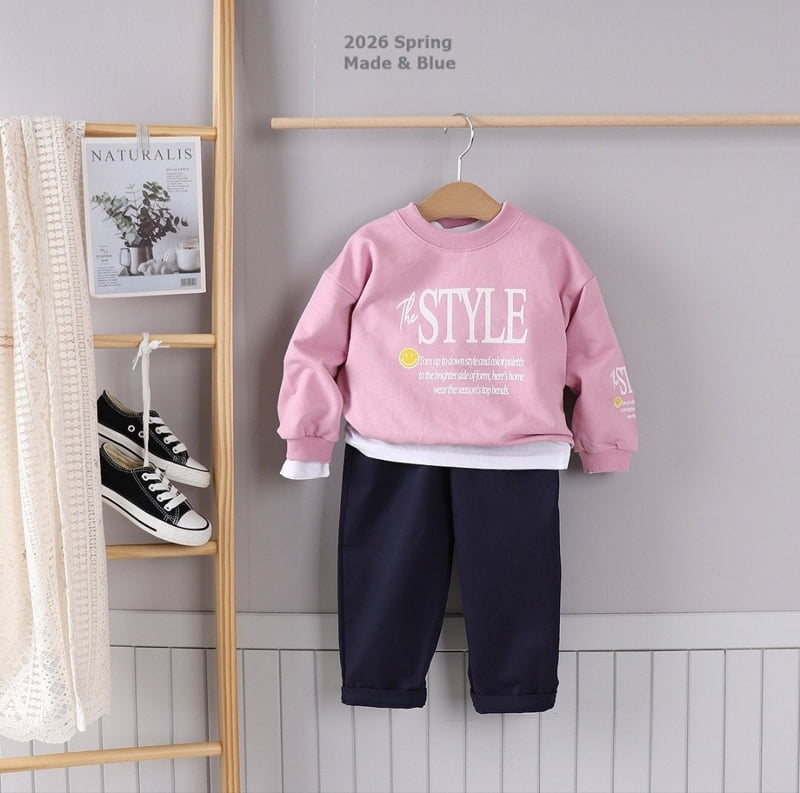 Made Blue - Korean Children Fashion - #kidsshorts - Style Tee - 7