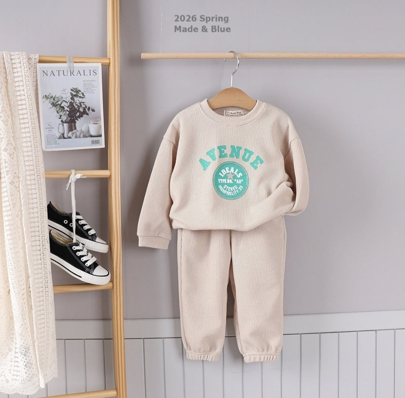 Made Blue - Korean Children Fashion - #kidsstore - Avenue Set - 5