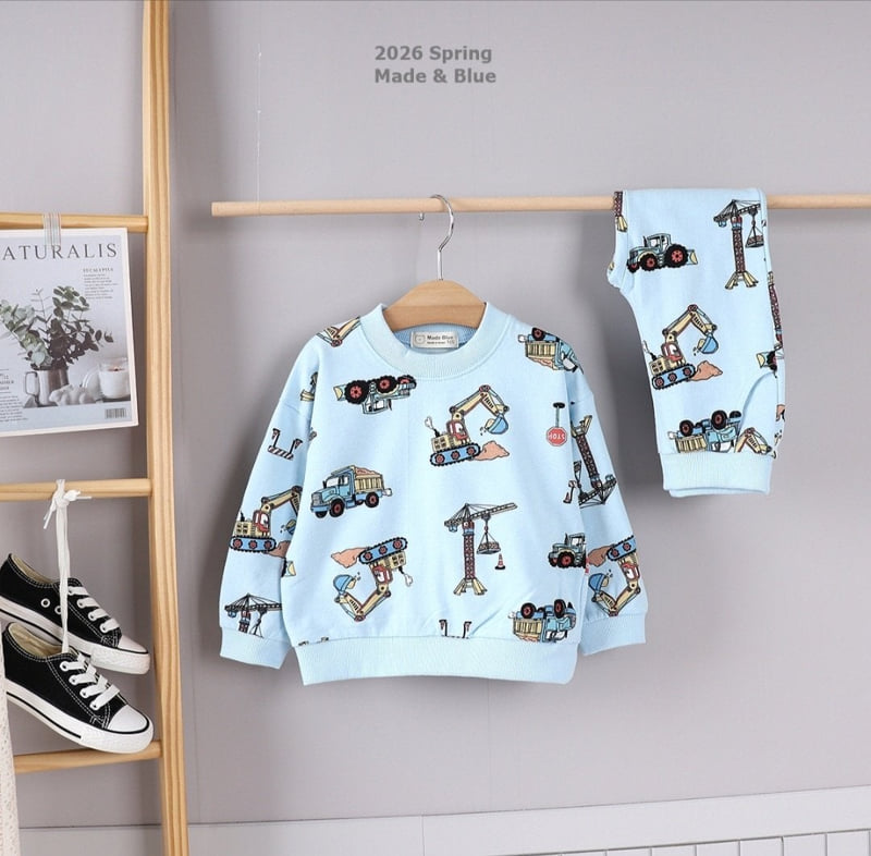 Made Blue - Korean Children Fashion - #kidzfashiontrend - Heavy Equipment Set - 5