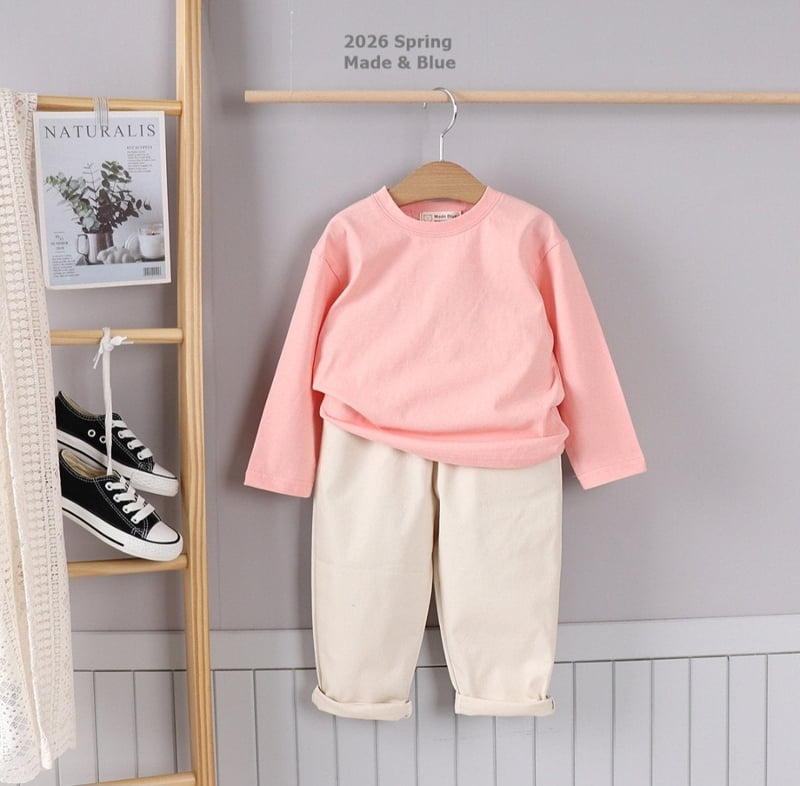 Made Blue - Korean Children Fashion - #magicofchildhood - Melbourne Basic Tee - 5