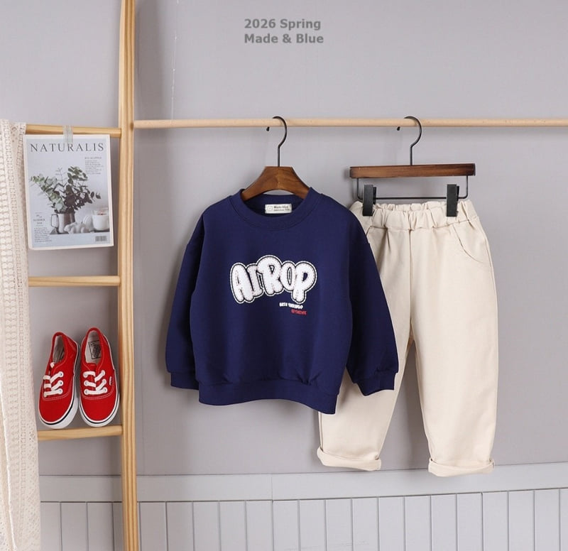 Made Blue - Korean Children Fashion - #magicofchildhood - A Foam Print Tee - 2