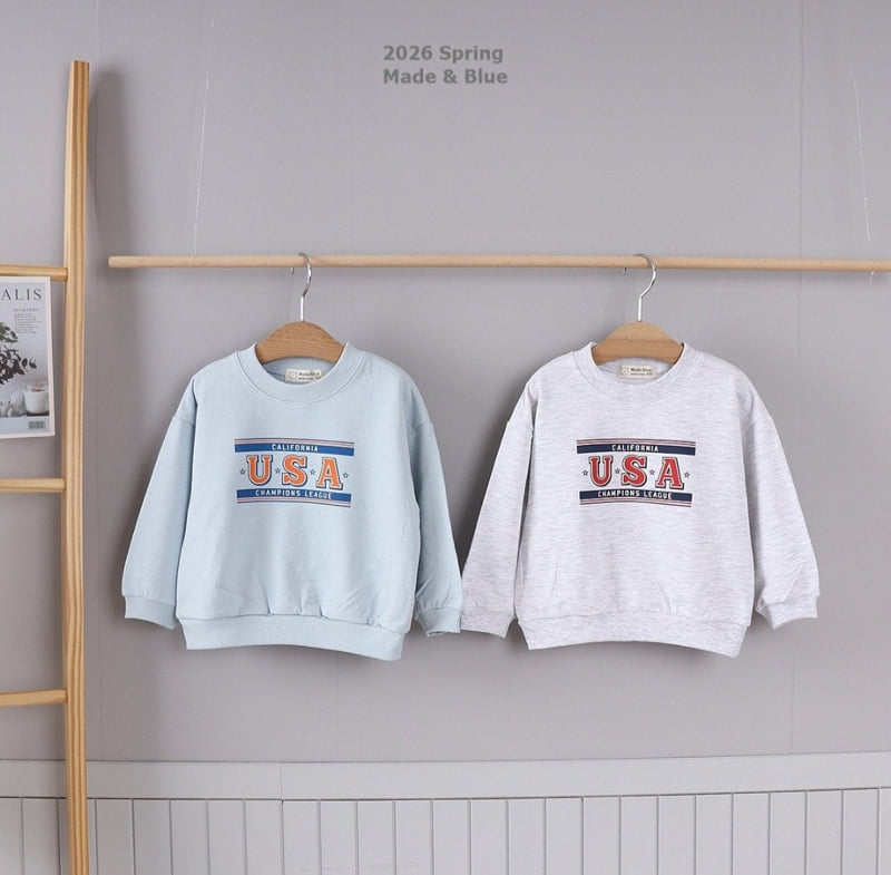 Made Blue - Korean Children Fashion - #magicofchildhood - USA Tee