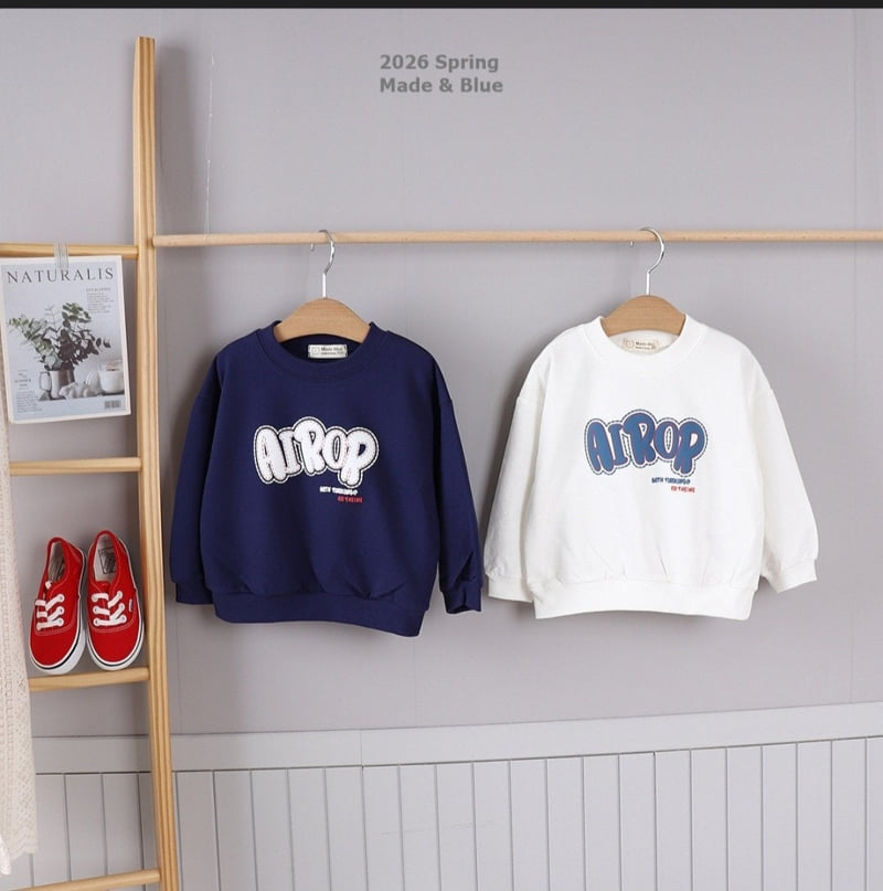 Made Blue - Korean Children Fashion - #minifashionista - A Foam Print Tee - 4