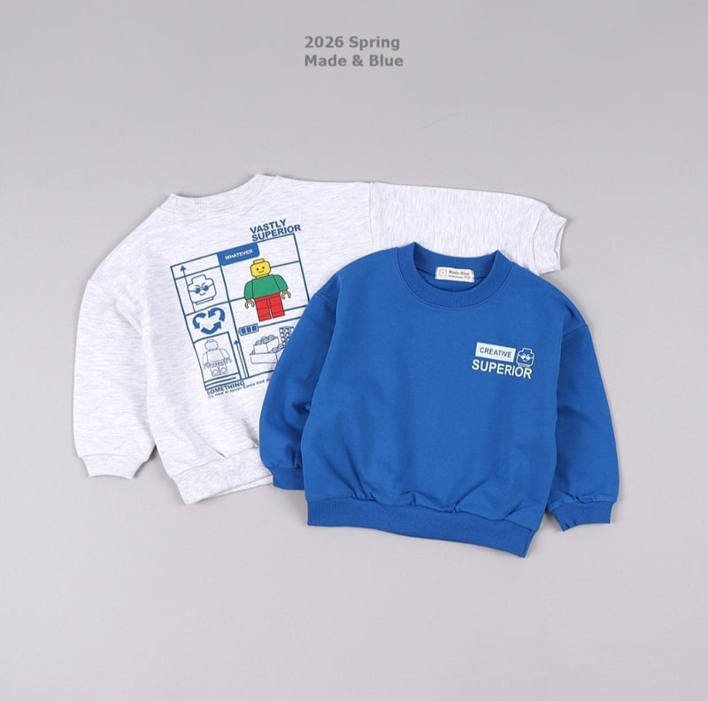Made Blue - Korean Children Fashion - #prettylittlegirls - Lego Tee - 2