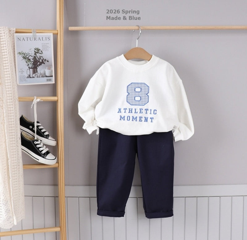 Made Blue - Korean Children Fashion - #stylishchildhood - 8 Embroidered Tee - 2