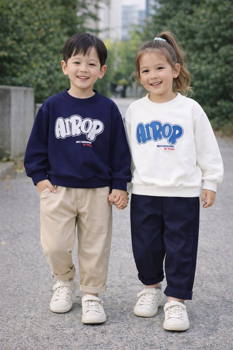 Made Blue - Korean Children Fashion - #toddlerclothing - A Foam Print Tee - 6