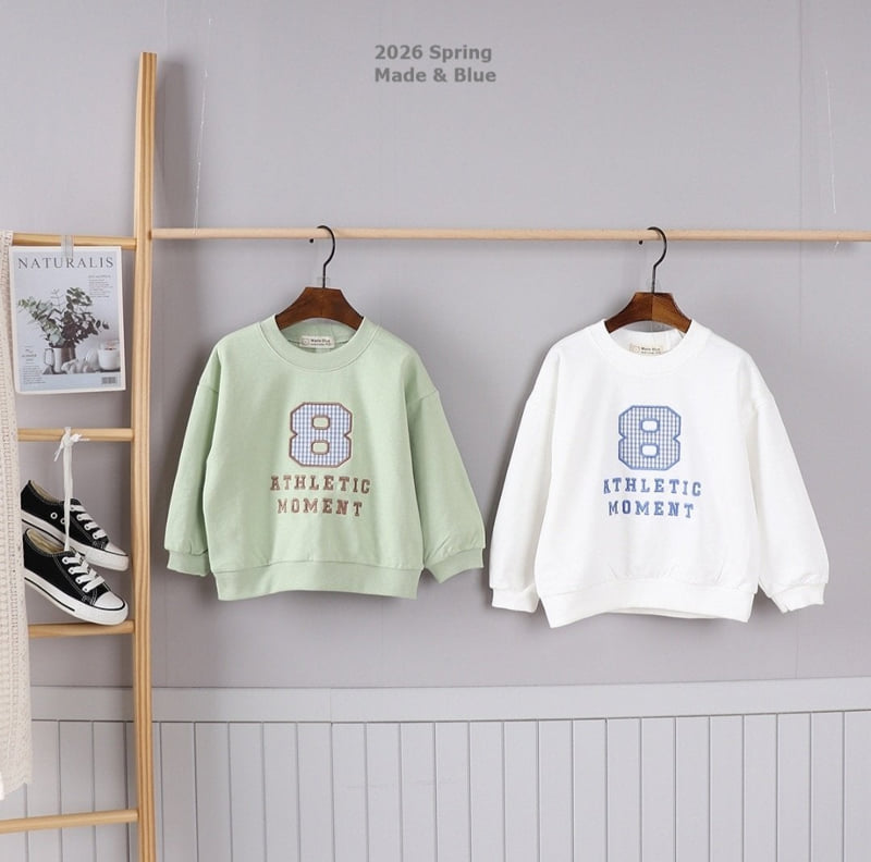 Made Blue - Korean Children Fashion - #toddlerclothing - 8 Embroidered Tee