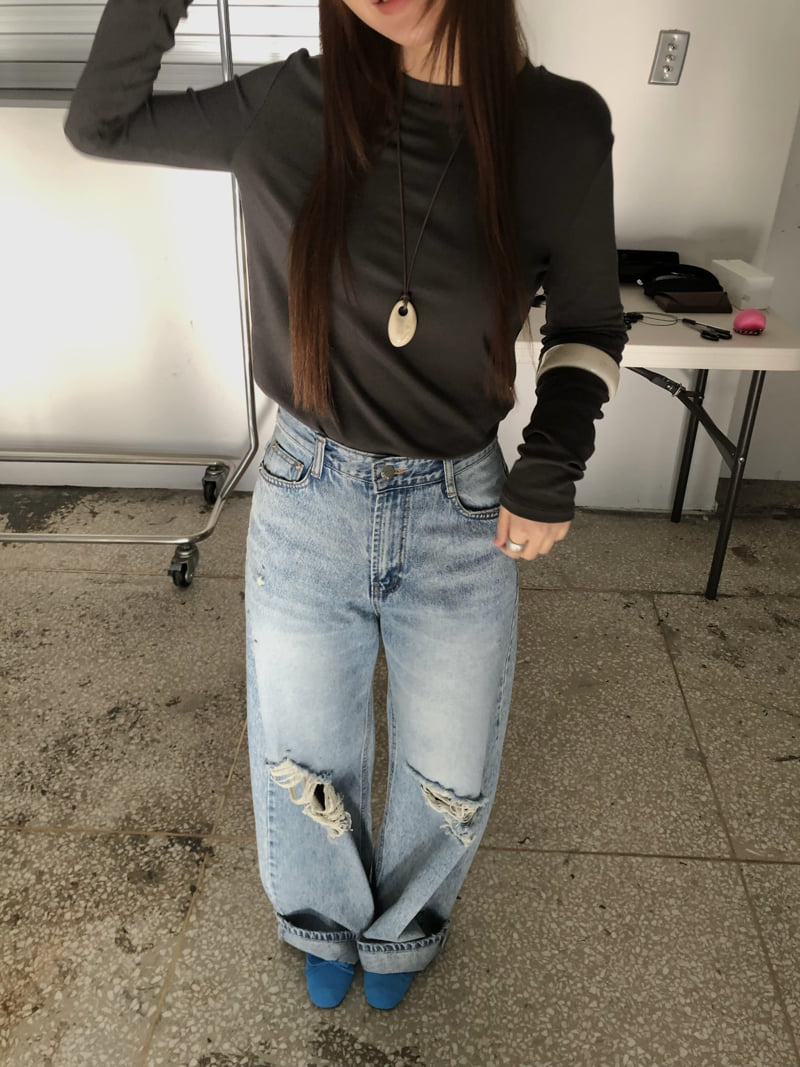 Made - Korean Women Fashion - #momslook - Amang Tee - 5