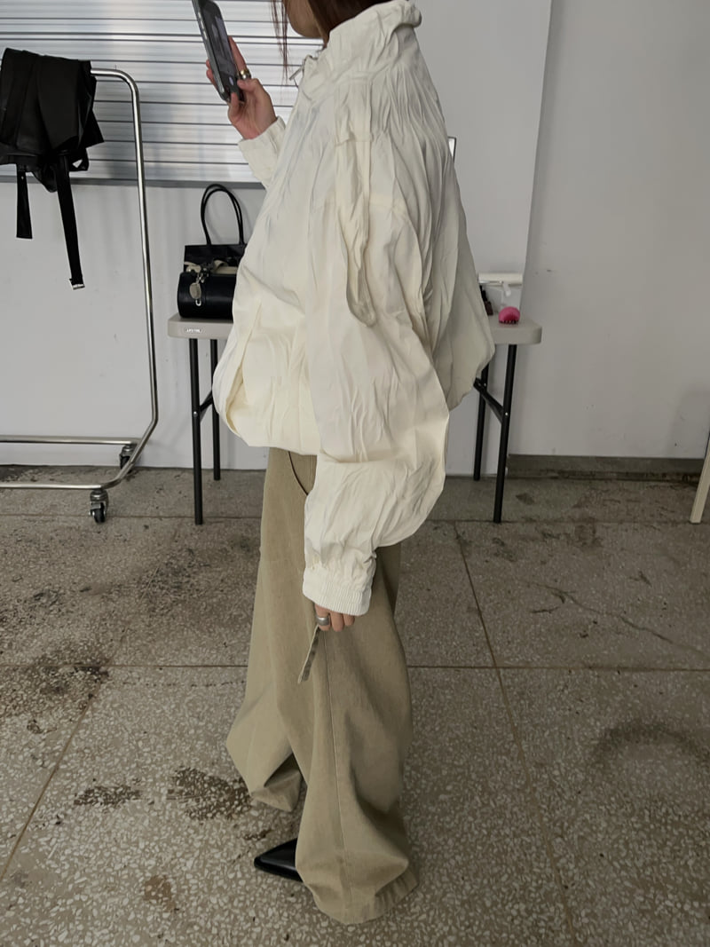 Made - Korean Women Fashion - #momslook - Wrinkle Jumper - 2