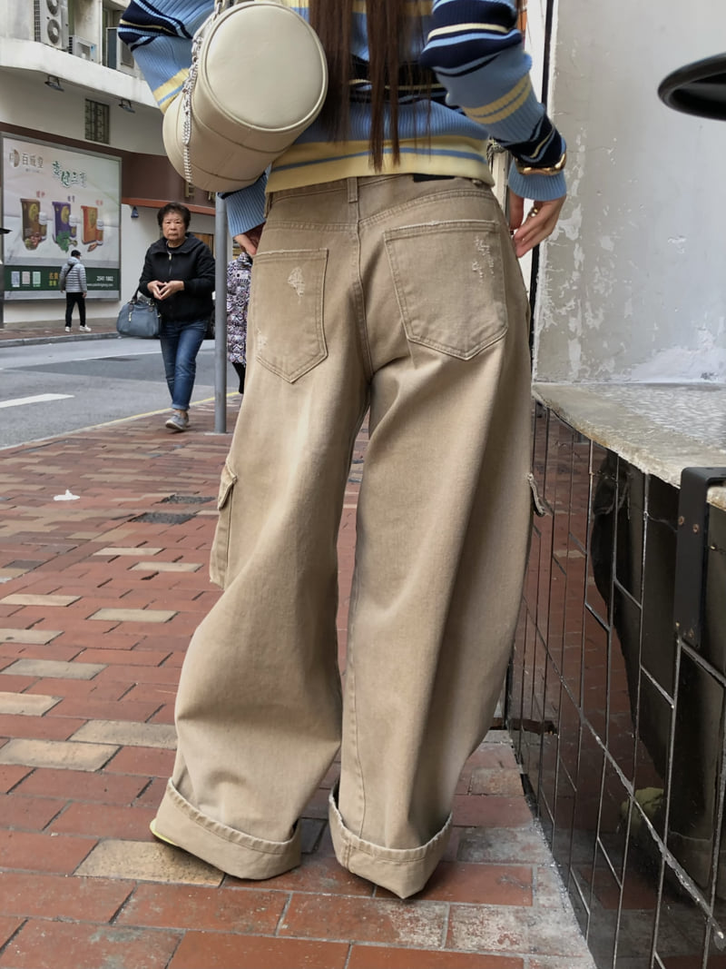 Made - Korean Women Fashion - #momslook - Motion Cargo Pants - 2