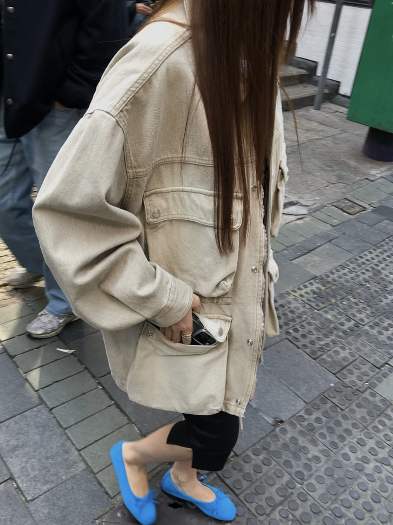 Stone String Field Jacket by Made for Women - view 4