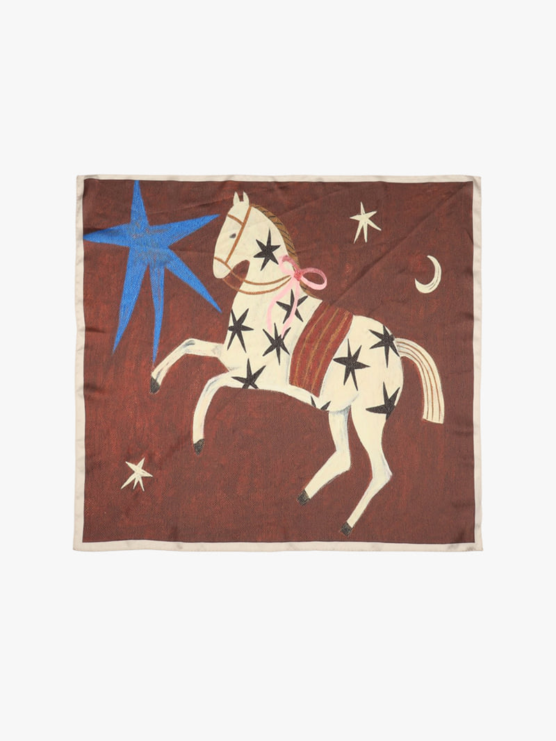 Made - Korean Women Fashion - #momslook - Horse Scarf