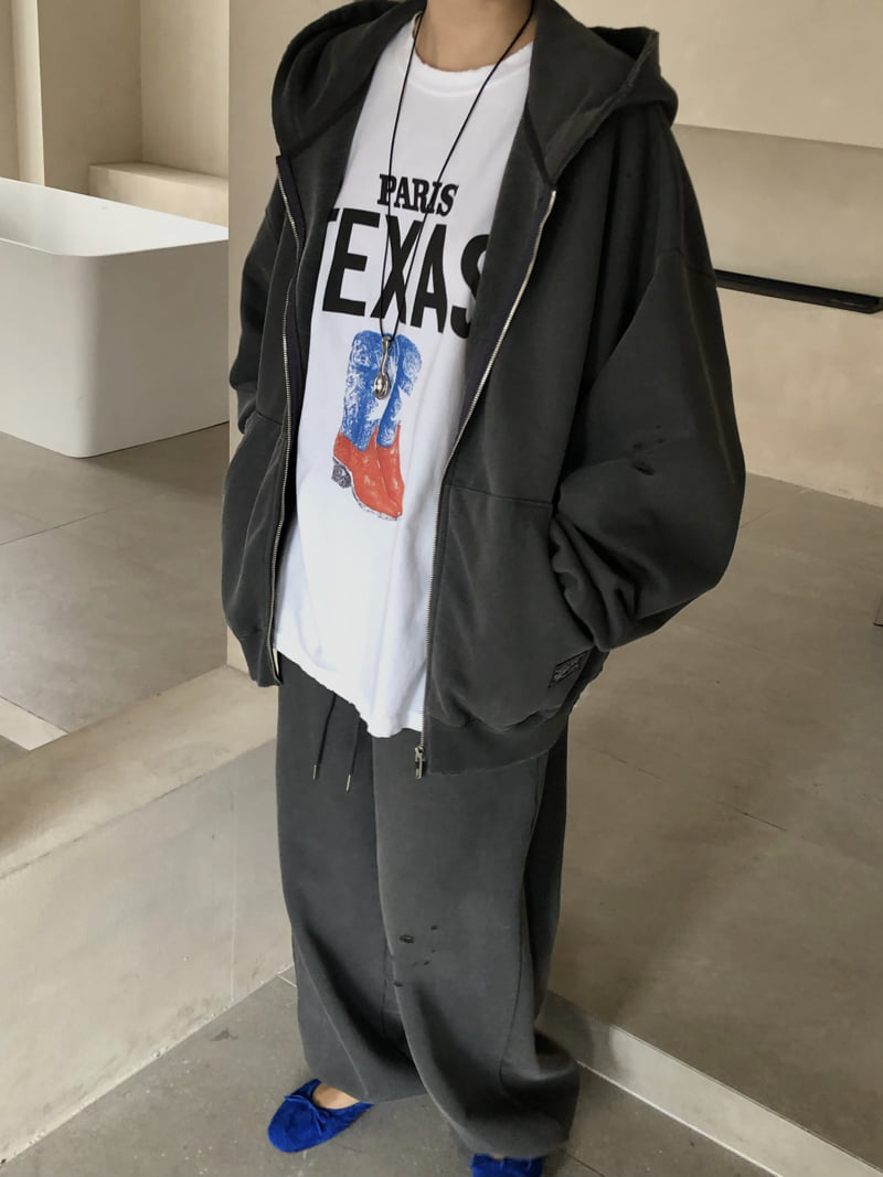 Made - Korean Women Fashion - #thelittlethings - Patch Hood Zip-up - 4