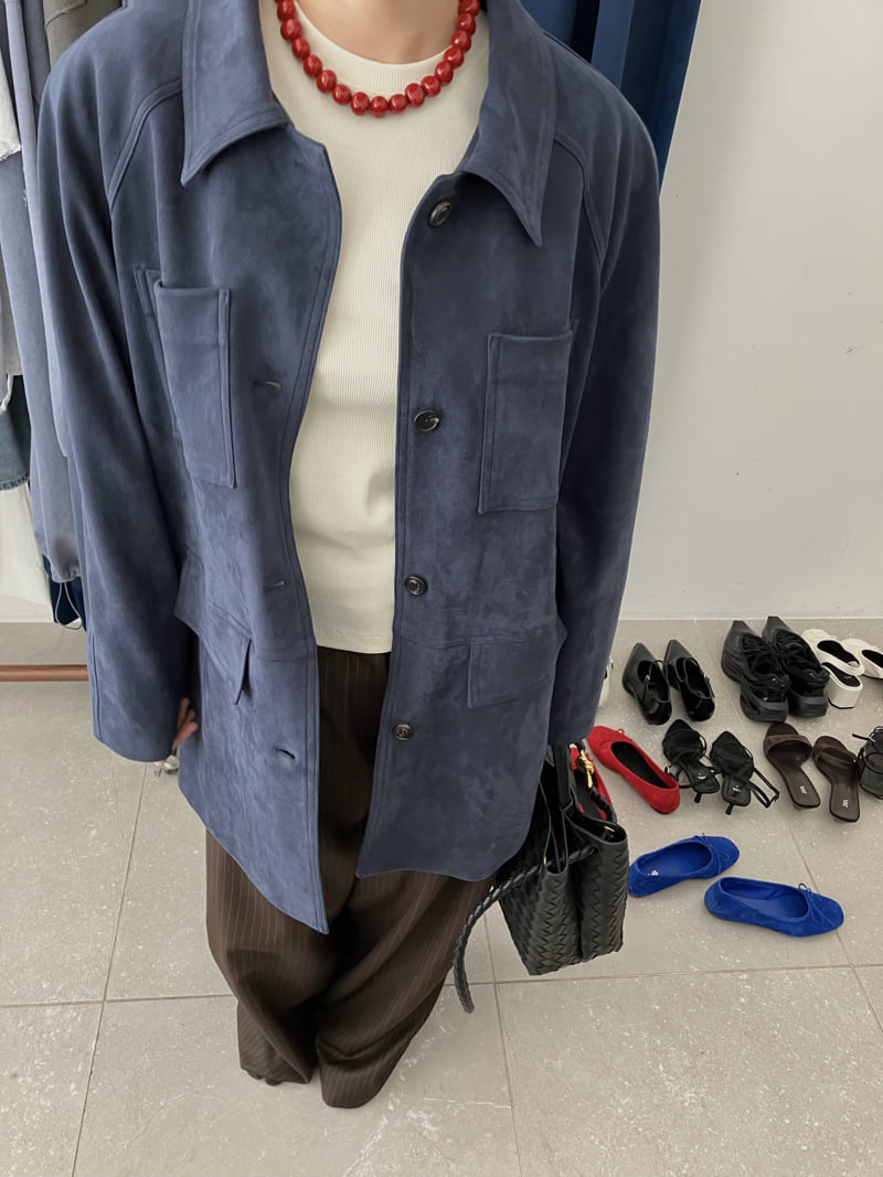 Made - Korean Women Fashion - #womensfashion - Shud Suede Jacket - 4