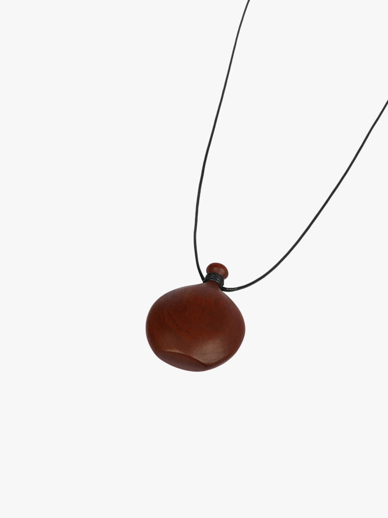 Made - Korean Women Fashion - #momslook - Wood Necklace - 5