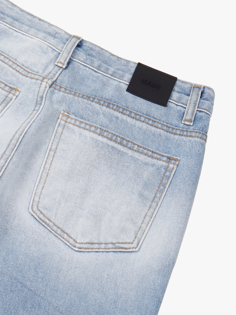 Made - Korean Women Fashion - #momslook - Water Denim Pants - 8