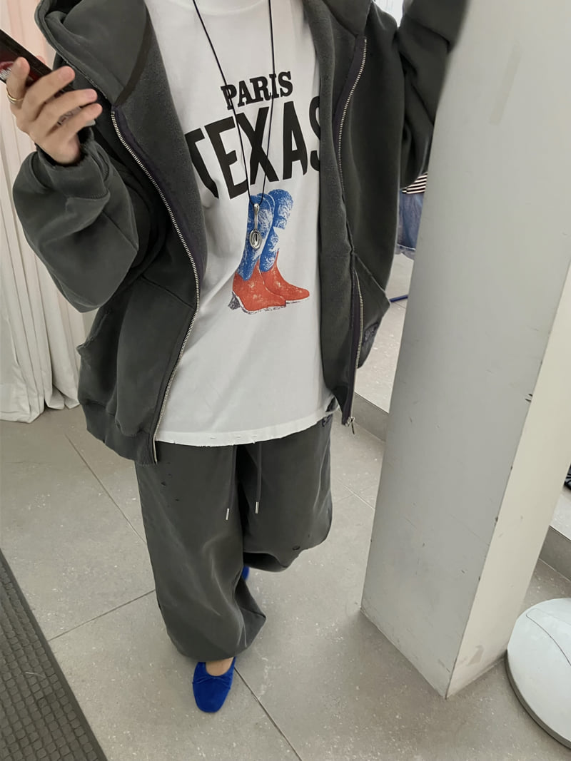 Made - Korean Women Fashion - #momslook - Texas Tee - 2