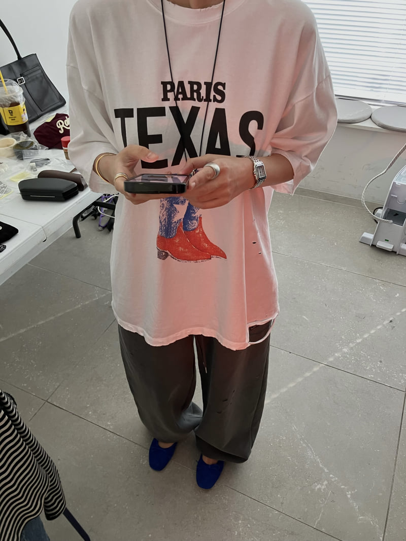 Made - Korean Women Fashion - #womensfashion - Texas Tee - 4