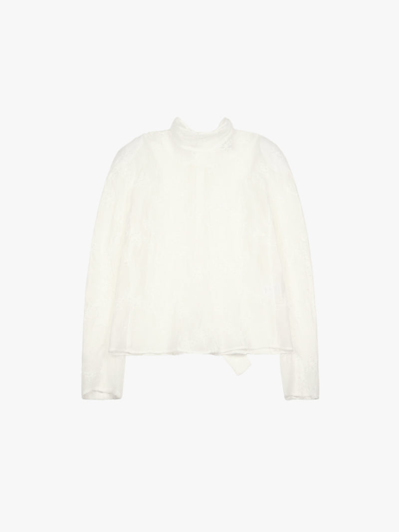 Made - Korean Women Fashion - #momslook - Silhouette Blouse - 5