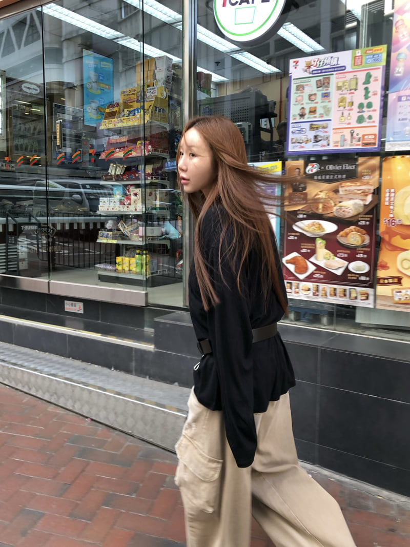 Made - Korean Women Fashion - #pursuepretty - Nothing Collar Tee - 3