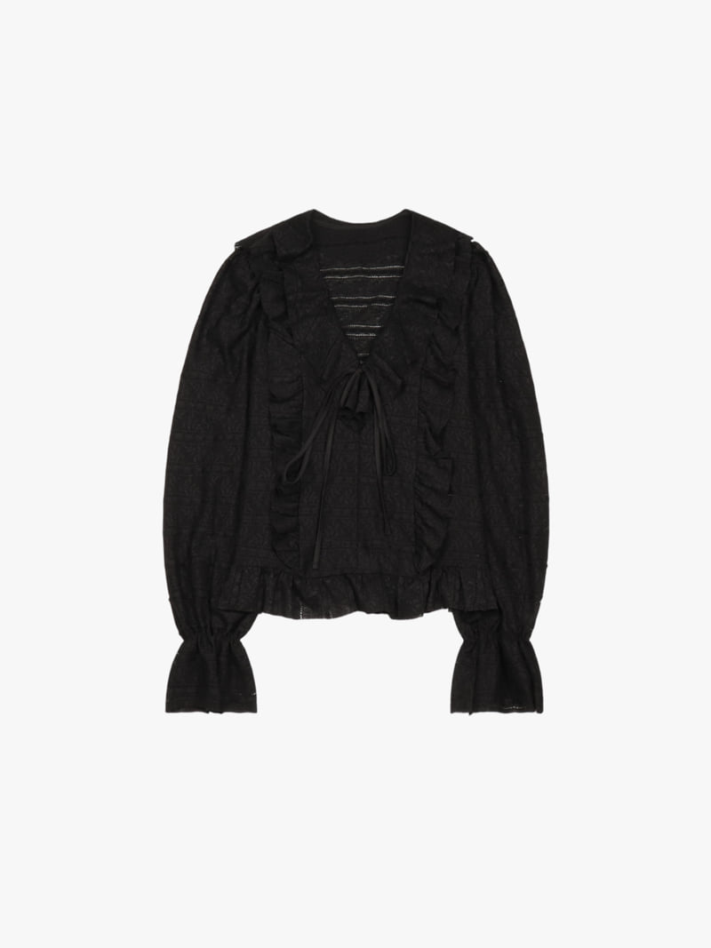 Made - Korean Women Fashion - #pursuepretty - On Frill Blouse - 11