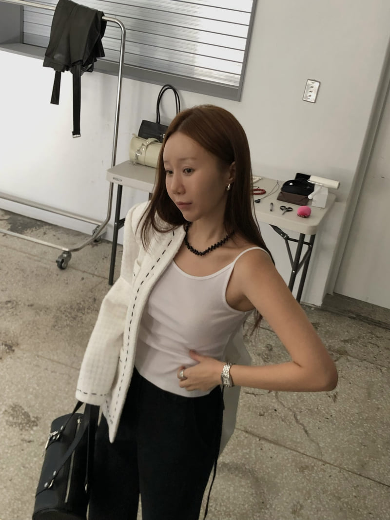 Made - Korean Women Fashion - #restrostyle - Glass Necklace - 2