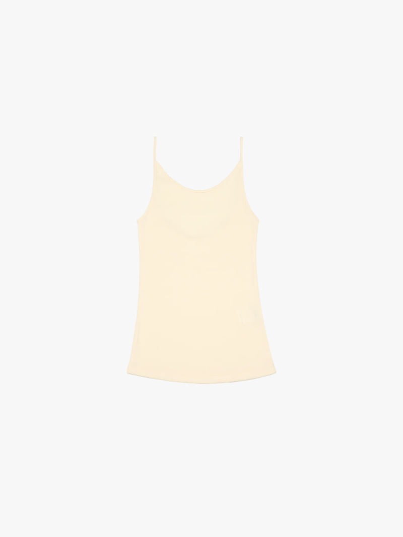 Made - Korean Women Fashion - #shopsmall - Slim Sleeveless Tee - 7