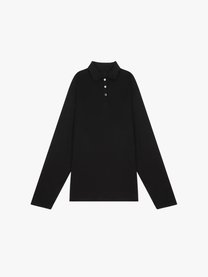 Made - Korean Women Fashion - #shopsmall - Nothing Collar Tee - 6