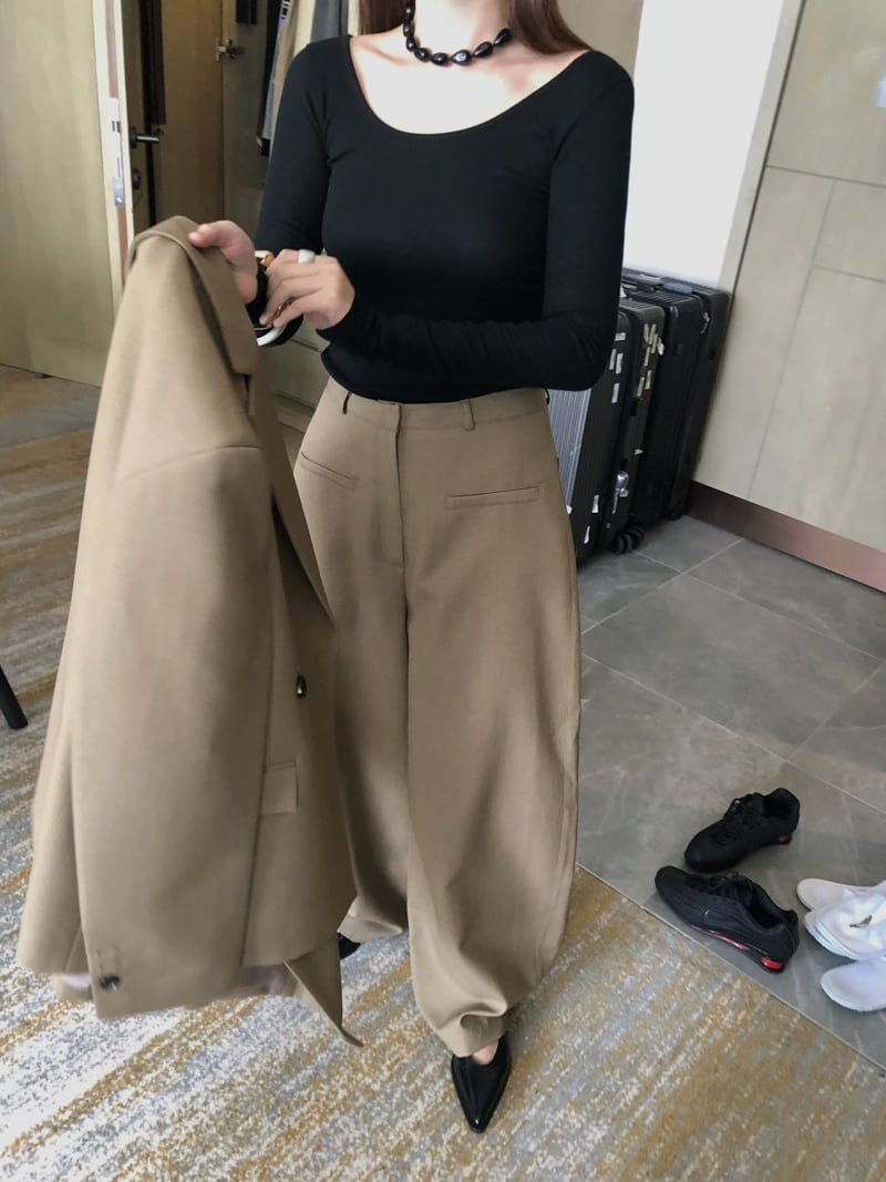 Made - Korean Women Fashion - #womensfashion - Square Tee - 4