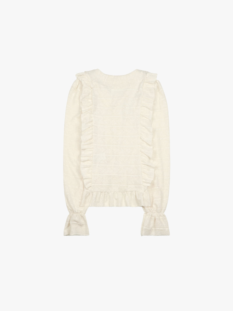 Made - Korean Women Fashion - #vintagekidsstyle - On Frill Blouse - 10