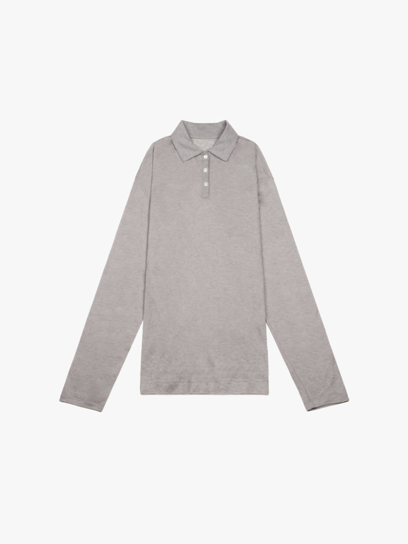 Made - Korean Women Fashion - #womensfashion - Nothing Collar Tee - 10