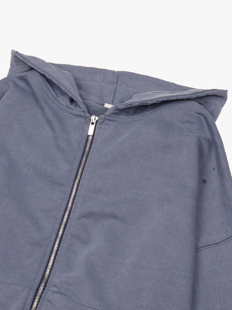 Made - Korean Women Fashion - #womensfashion - Patch Hood Zip-up - 9