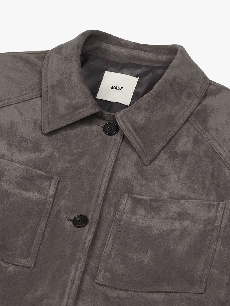 Made - Korean Women Fashion - #womensfashion - Shud Suede Jacket - 5