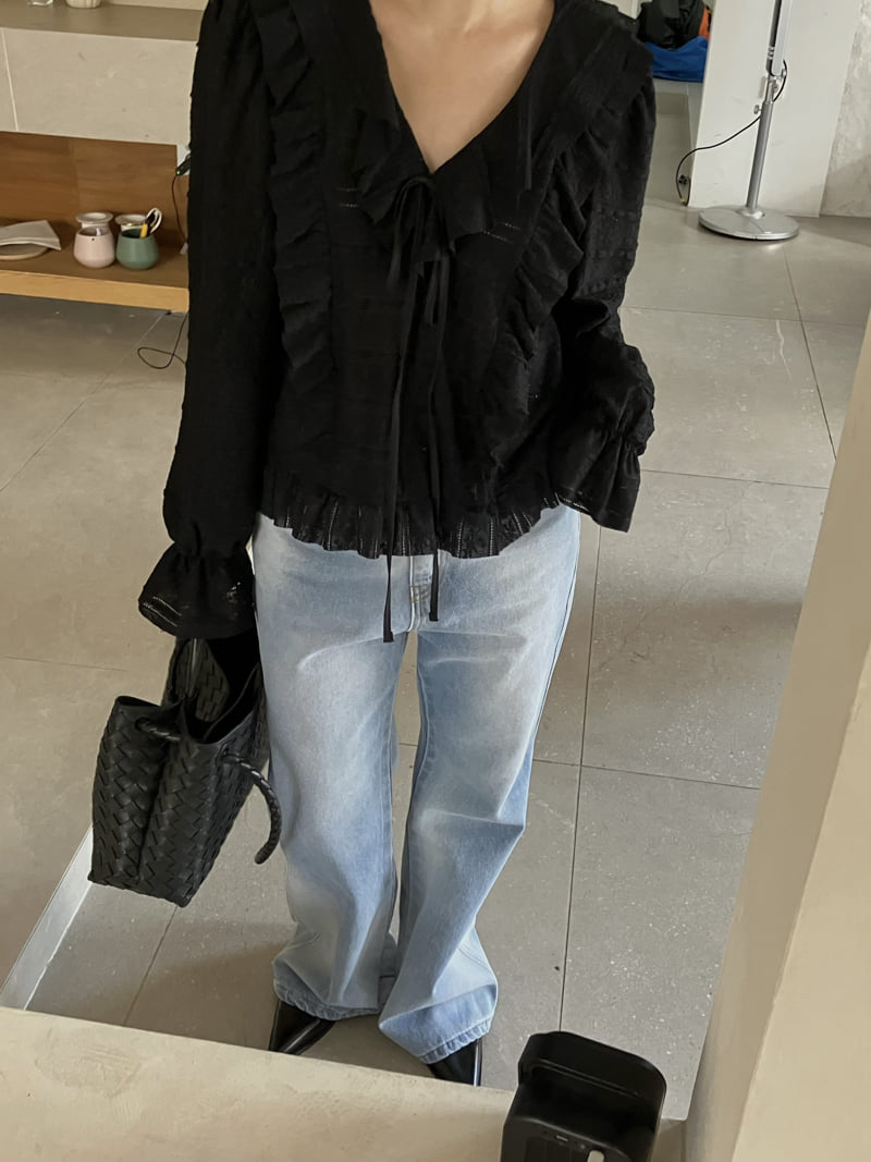 Made - Korean Women Fashion - #momslook - On Frill Blouse - 4