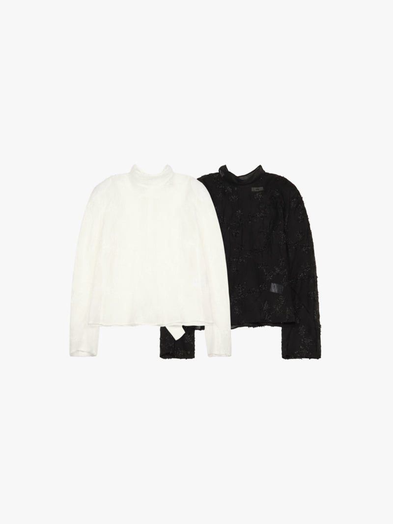 Made - Korean Women Fashion - #womensfashion - Silhouette Blouse - 8