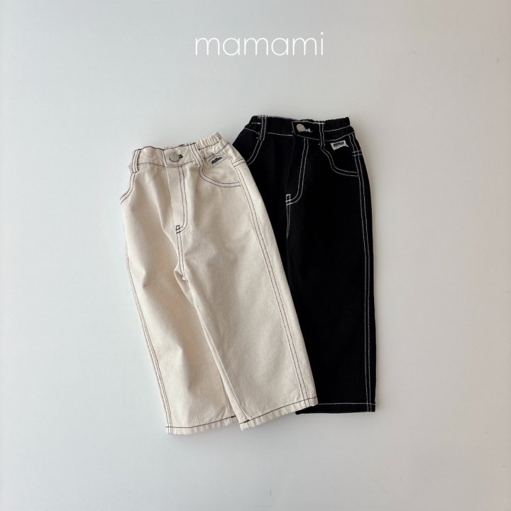 Mamami - Korean Children Fashion - #Kfashion4kids - Season Stitch Pants